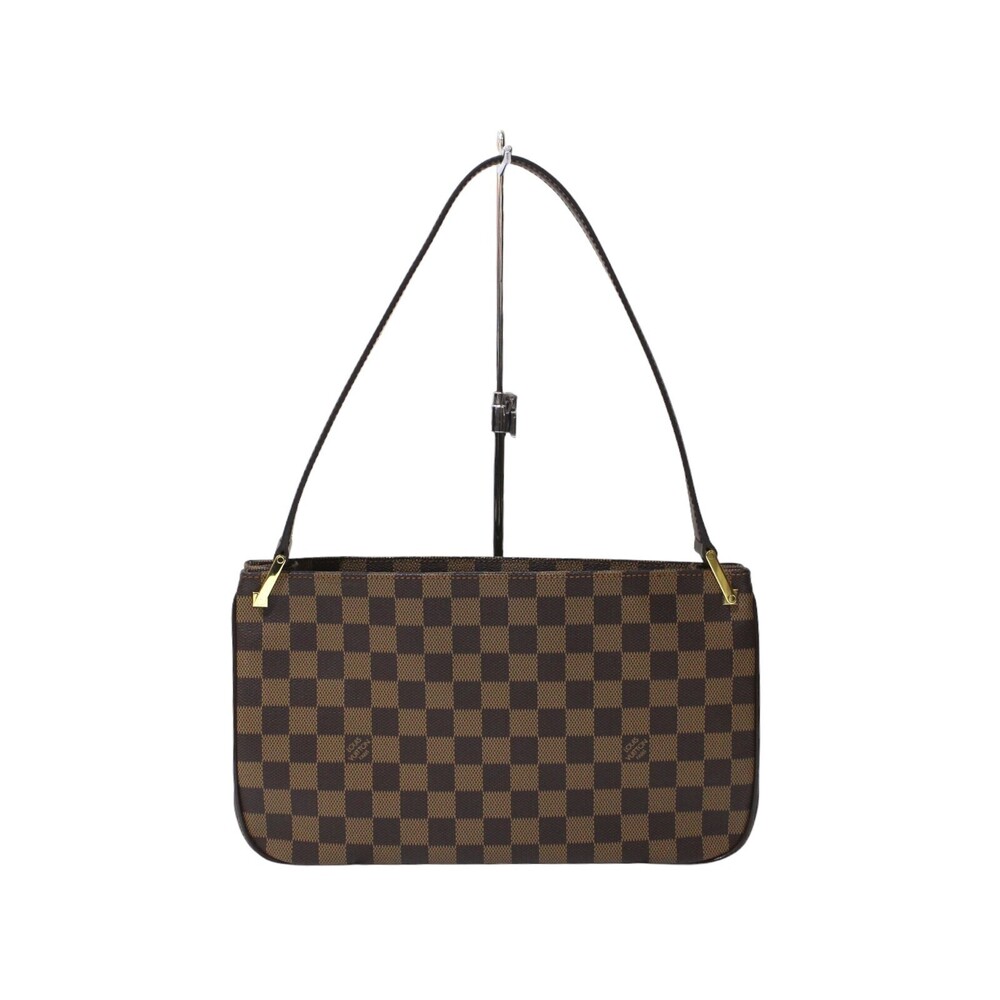 Louis Vuitton Brown classic Shoulder Damier Bag Canvas Aubagne
